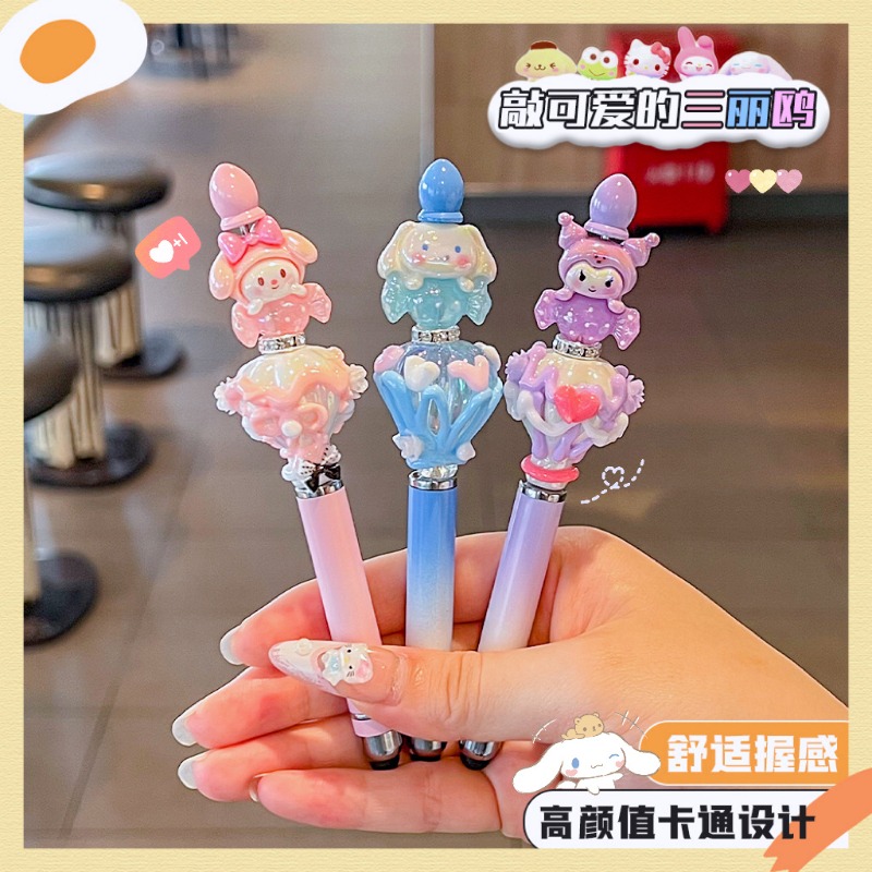 Fire Tablet Accessories - Cartoon Anime Sanrio Bead Pen Hand