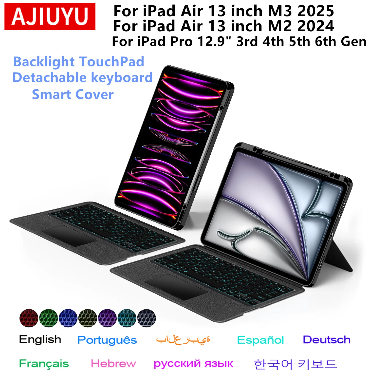 Tablet Keyboard Case - Magic Keyboard Case for iPad Air