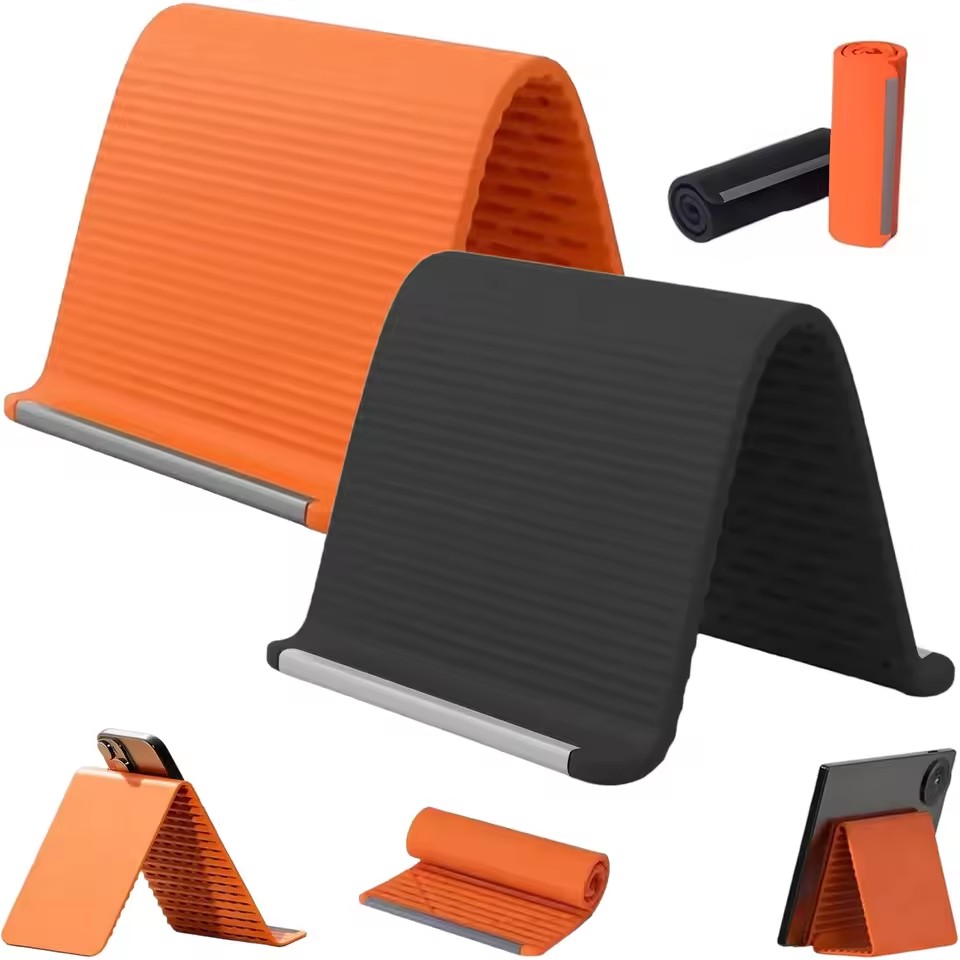 Tablet Stand Accessories - Adjustable Foldable Desktop Phone Holder Creative
