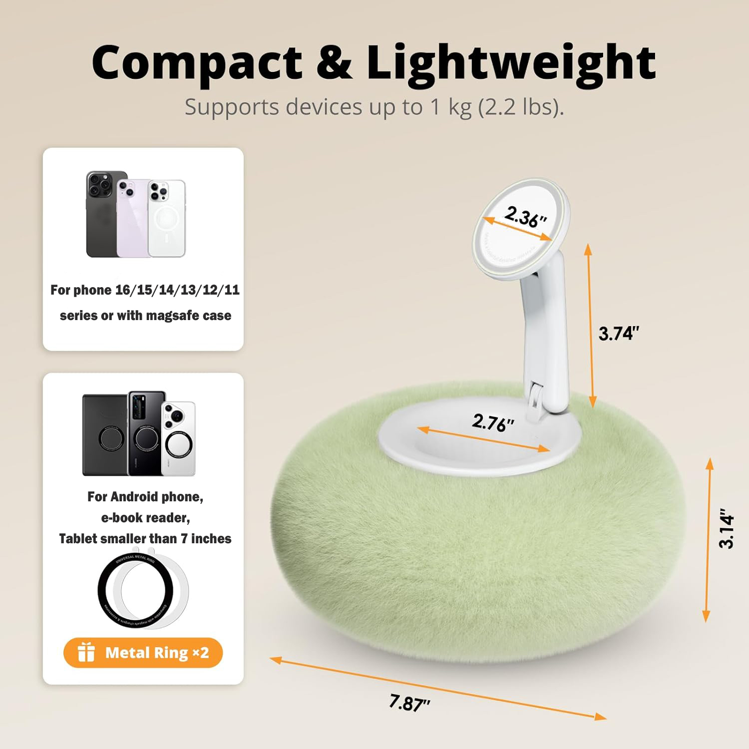 2025 Magnetic Pillow Stand For - Tablet Stand Accessories recensione e prezzo
