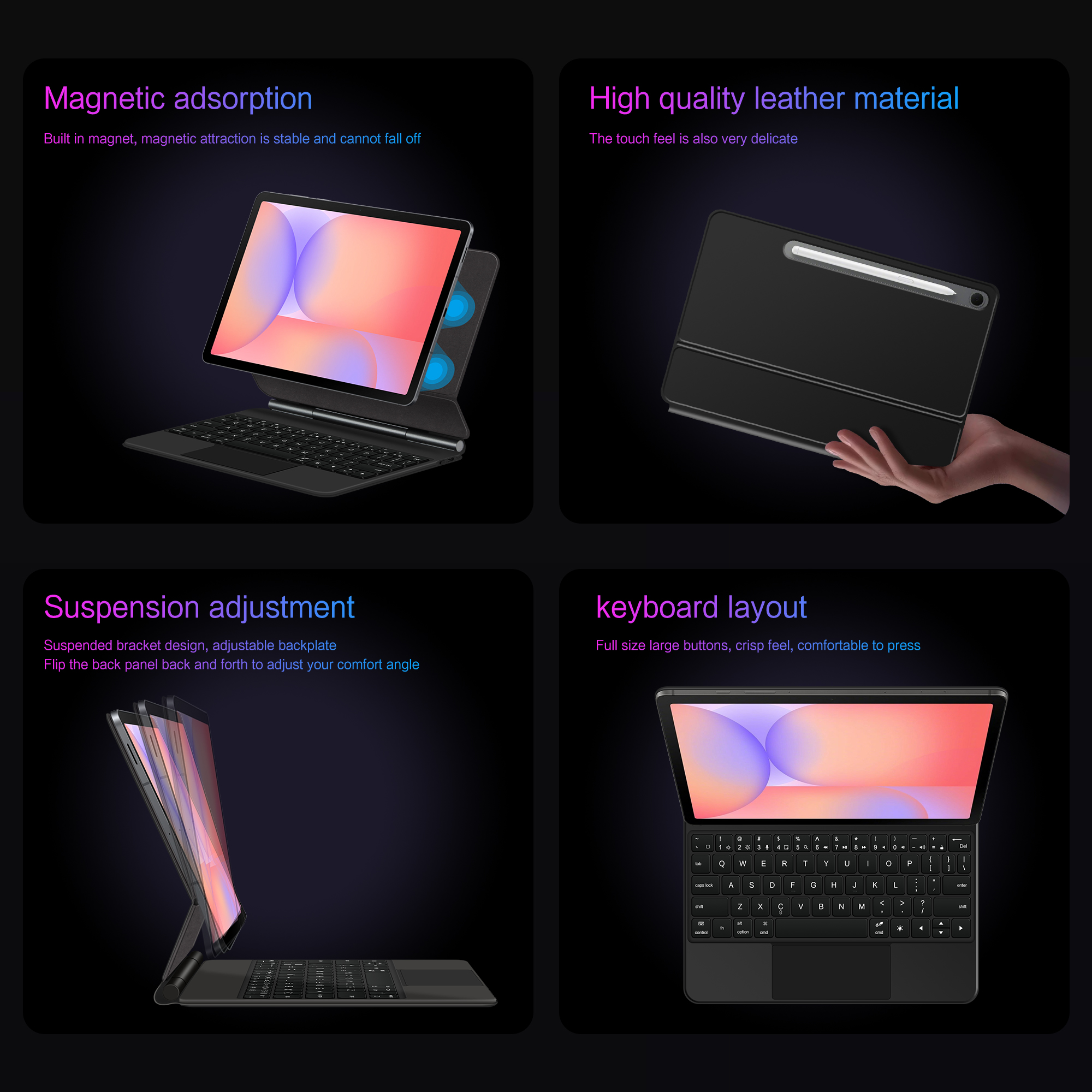 LFOIQN Keyboard Cover For Sams - Tablet Keyboard Case recensione e prezzo