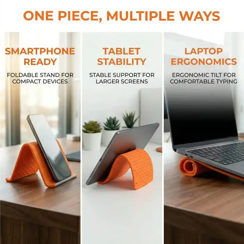 Silicone Foldable Phone Stand  - Tablet Stand Accessories recensione e prezzo