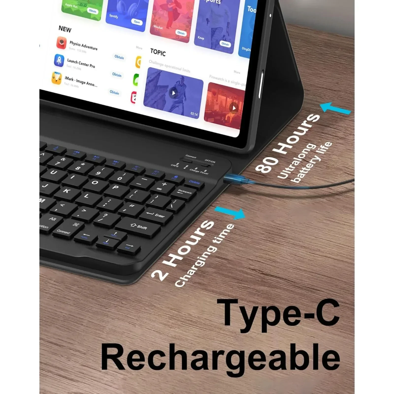 Keyboard Case for Samsung Gala - Tablet Keyboard Case recensione e prezzo