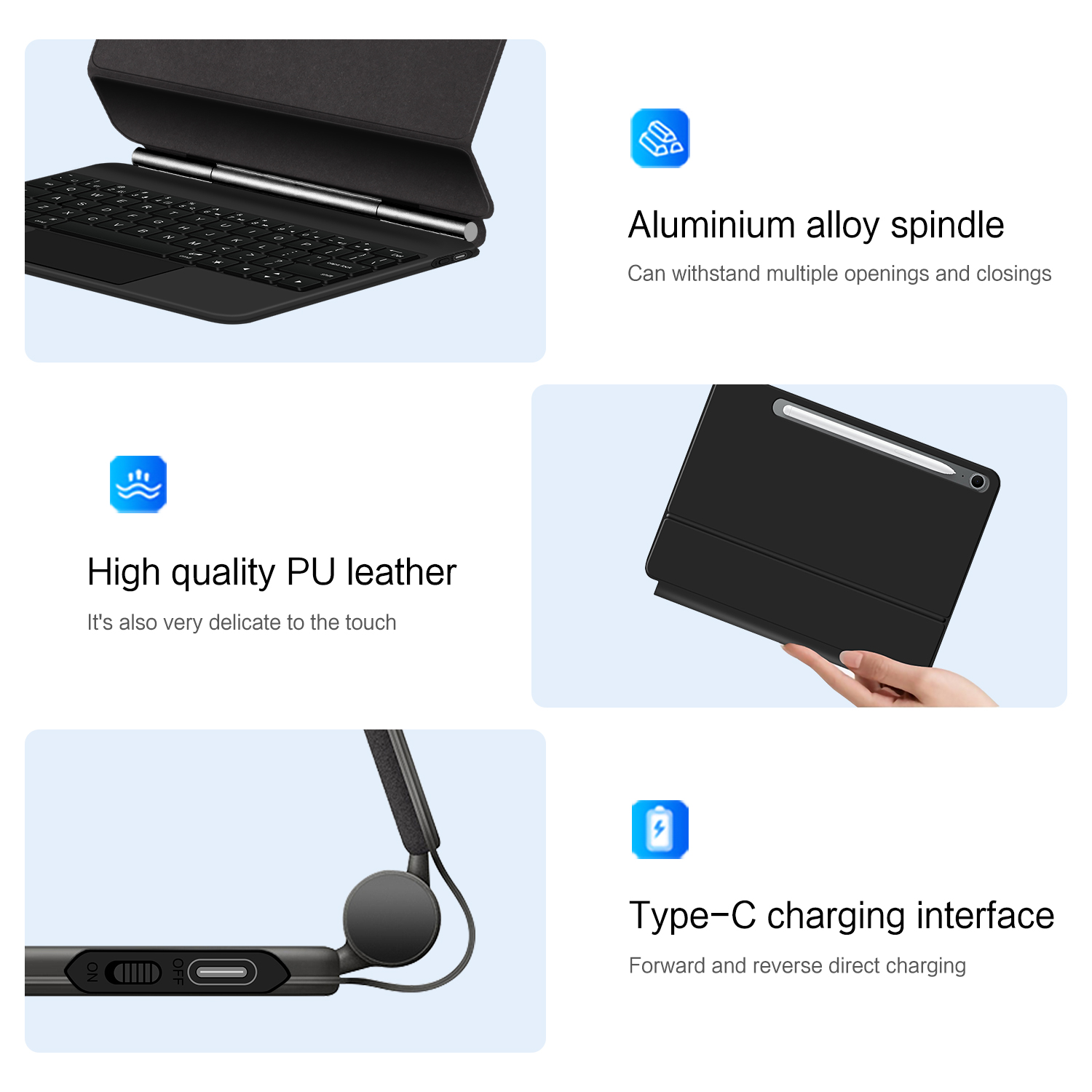 Magic Keyboard for Samsung Gal - Tablet Keyboard Case recensione e prezzo
