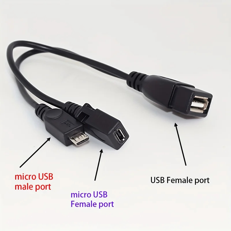 2-in-1 OTG USB to Micro USB Sp - Fire Tablet Accessories recensione e prezzo