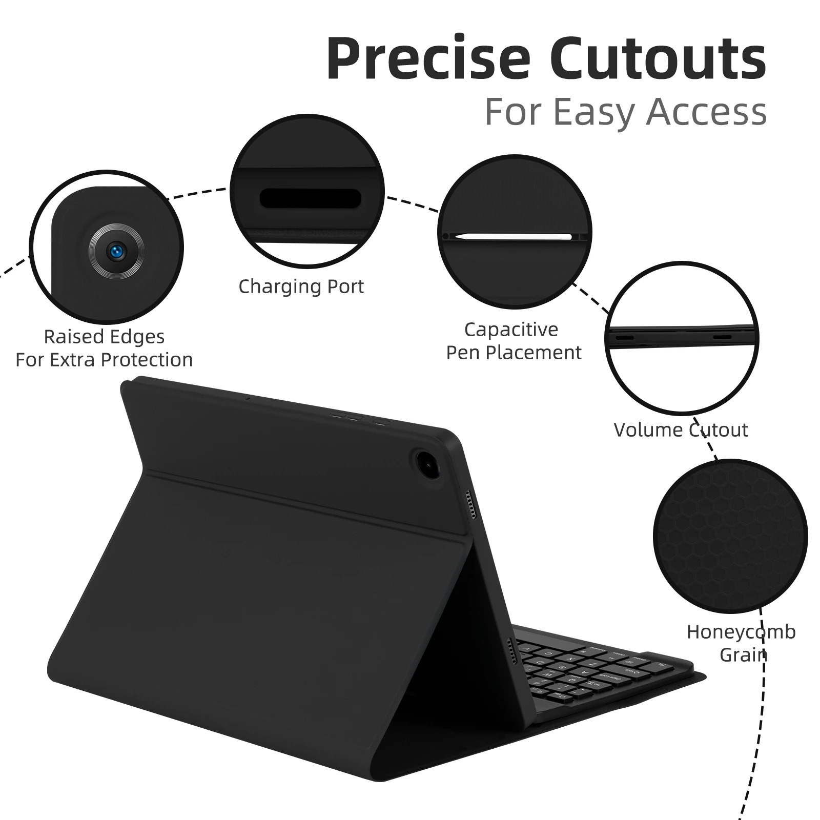 Keyboard Case for Samsung Gala - Samsung Tablet Keyboard Accessories recensione e prezzo