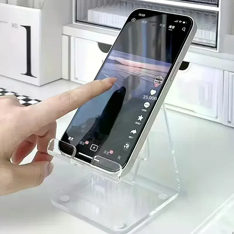 Transparent Acrylic Phone Stan - Tablet Stand Accessories recensione e prezzo