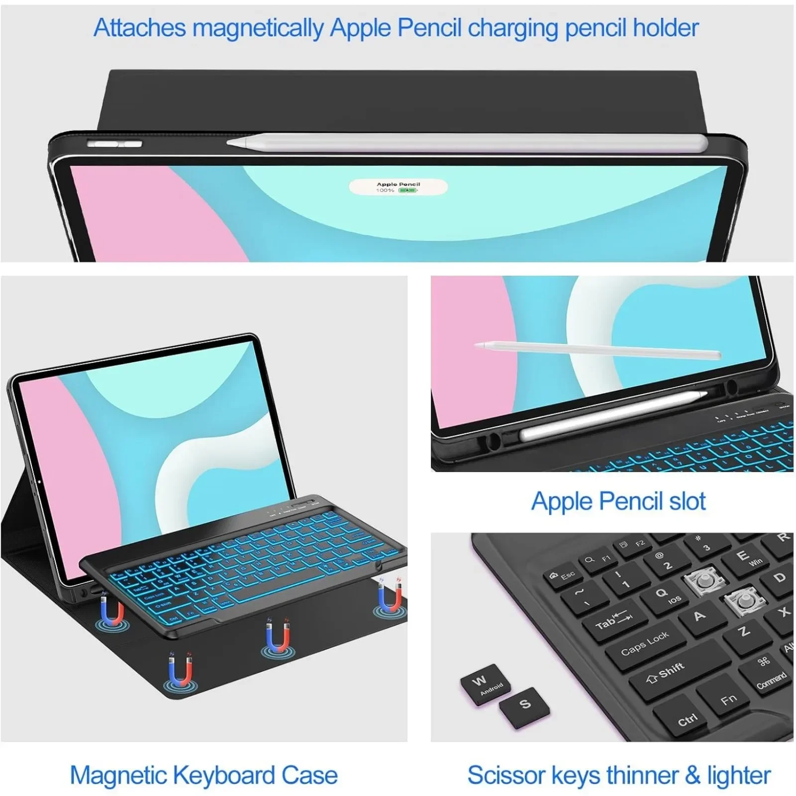 Keyboard Case for HONOR Pad X8 - Tablet Keyboard Case recensione e prezzo