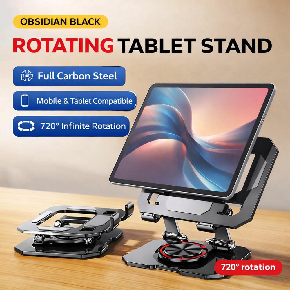 360° Rotating Metal Tablet Sta - Tablet Accessories For Kids recensione e prezzo