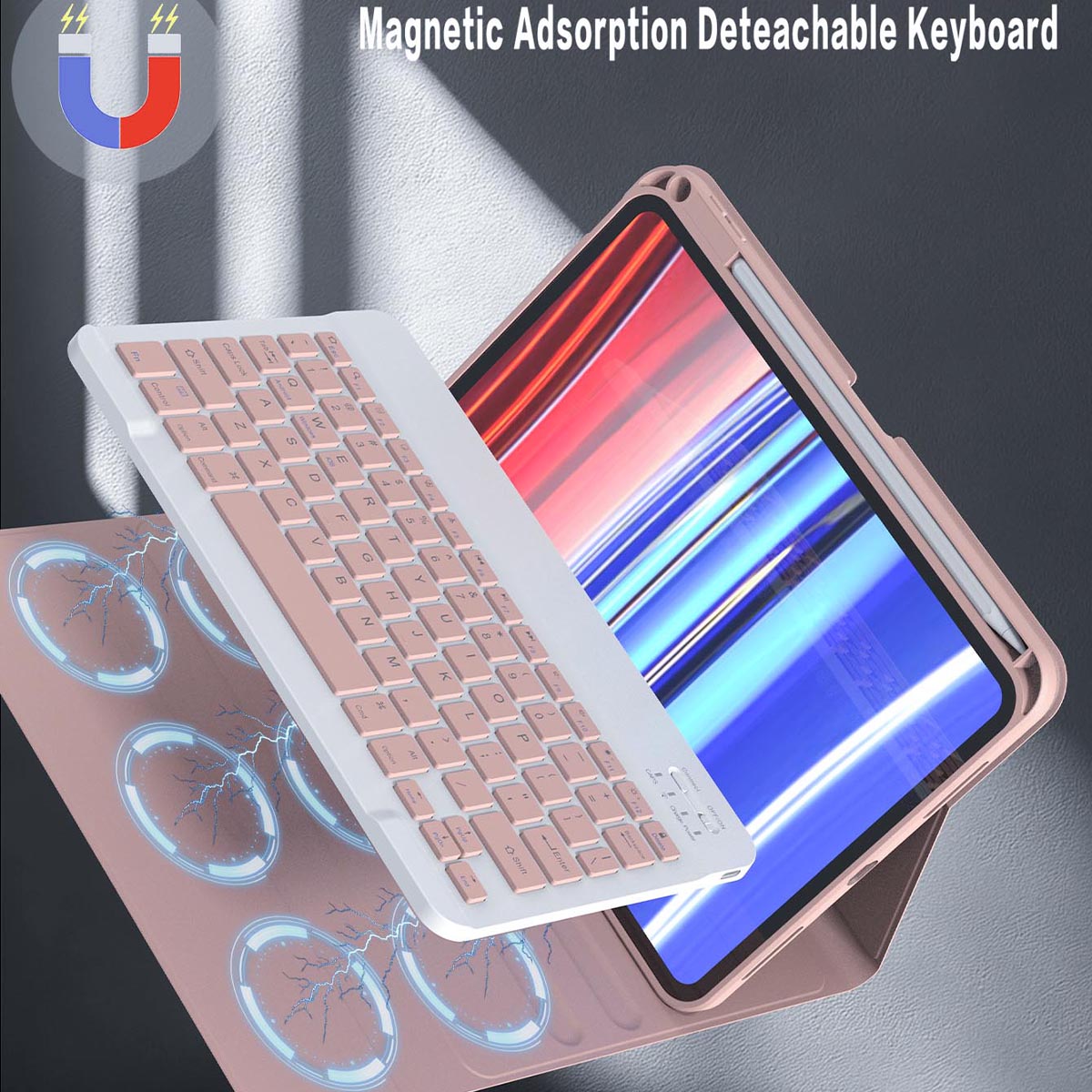 10-inch Magnetic Tablet Keyboa - Tablet Keyboard Case recensione e prezzo