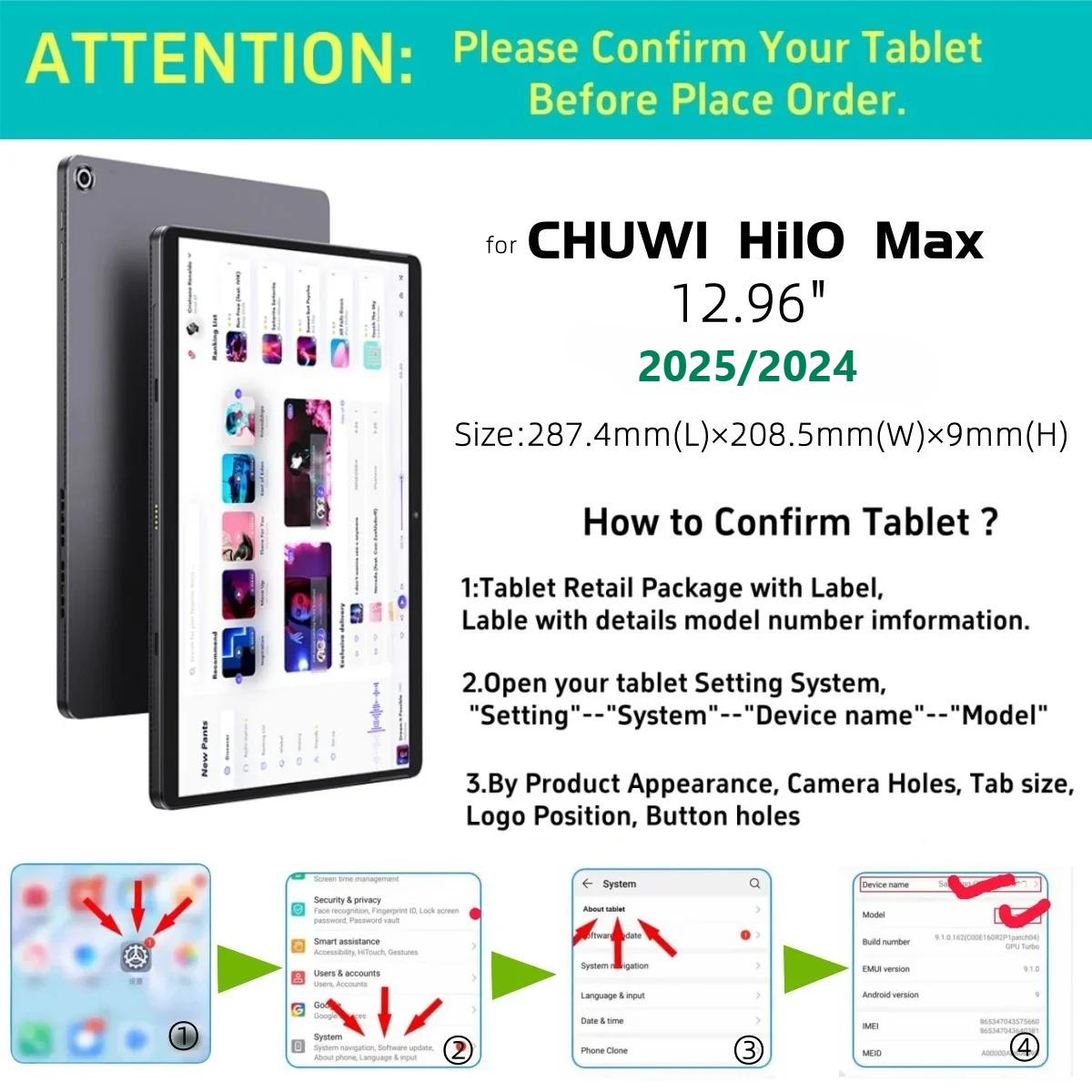 Flip Cover for Chuwi Hi10 Max  - Chuwi Tablet Accessories recensione e prezzo
