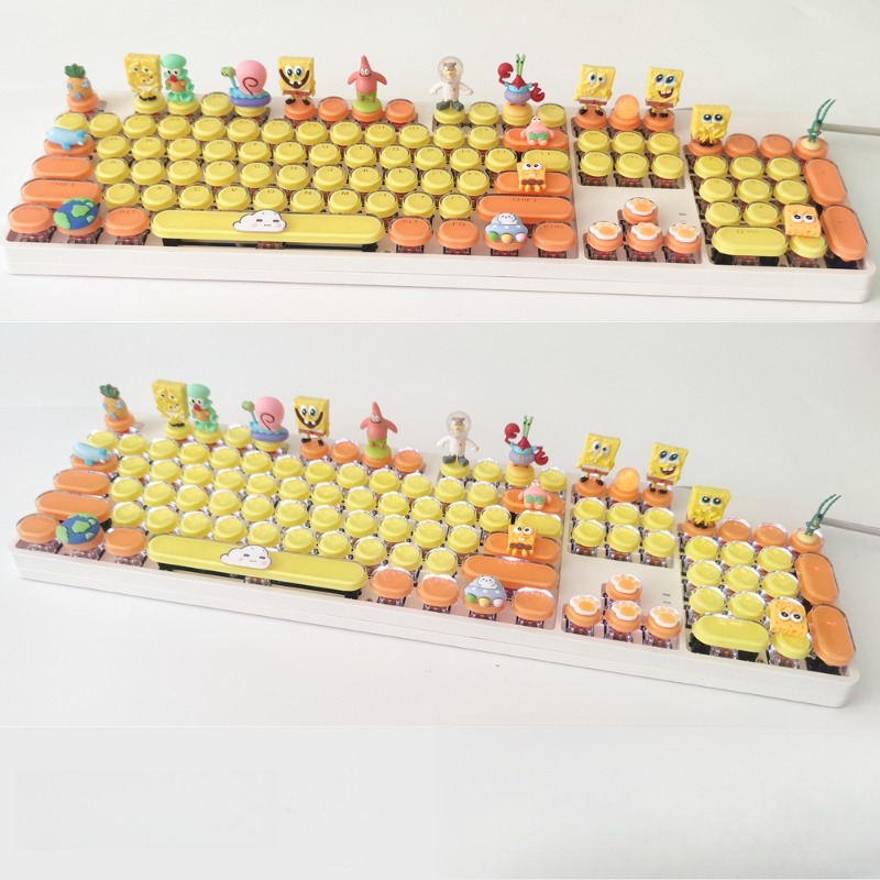 Retro SpongeBo Mechanical Keyb - Tablet Accessories For Kids recensione e prezzo
