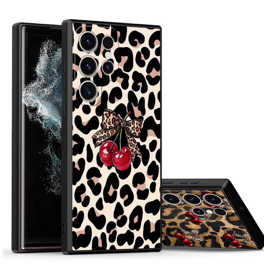 Leopard Cherry Funda Phone Cov - Tablet And Accessories Case recensione e prezzo