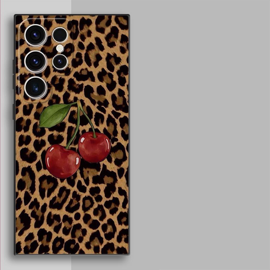 Leopard Cherry Funda Phone Cov - Tablet And Accessories Case recensione e prezzo