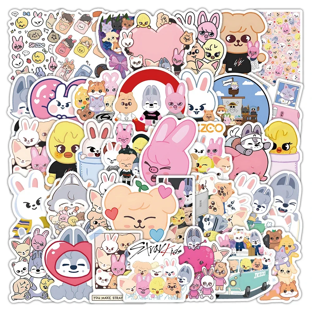 New Stray Kids Stickers Skzoo  - Tablet Accessories For Kids recensione e prezzo