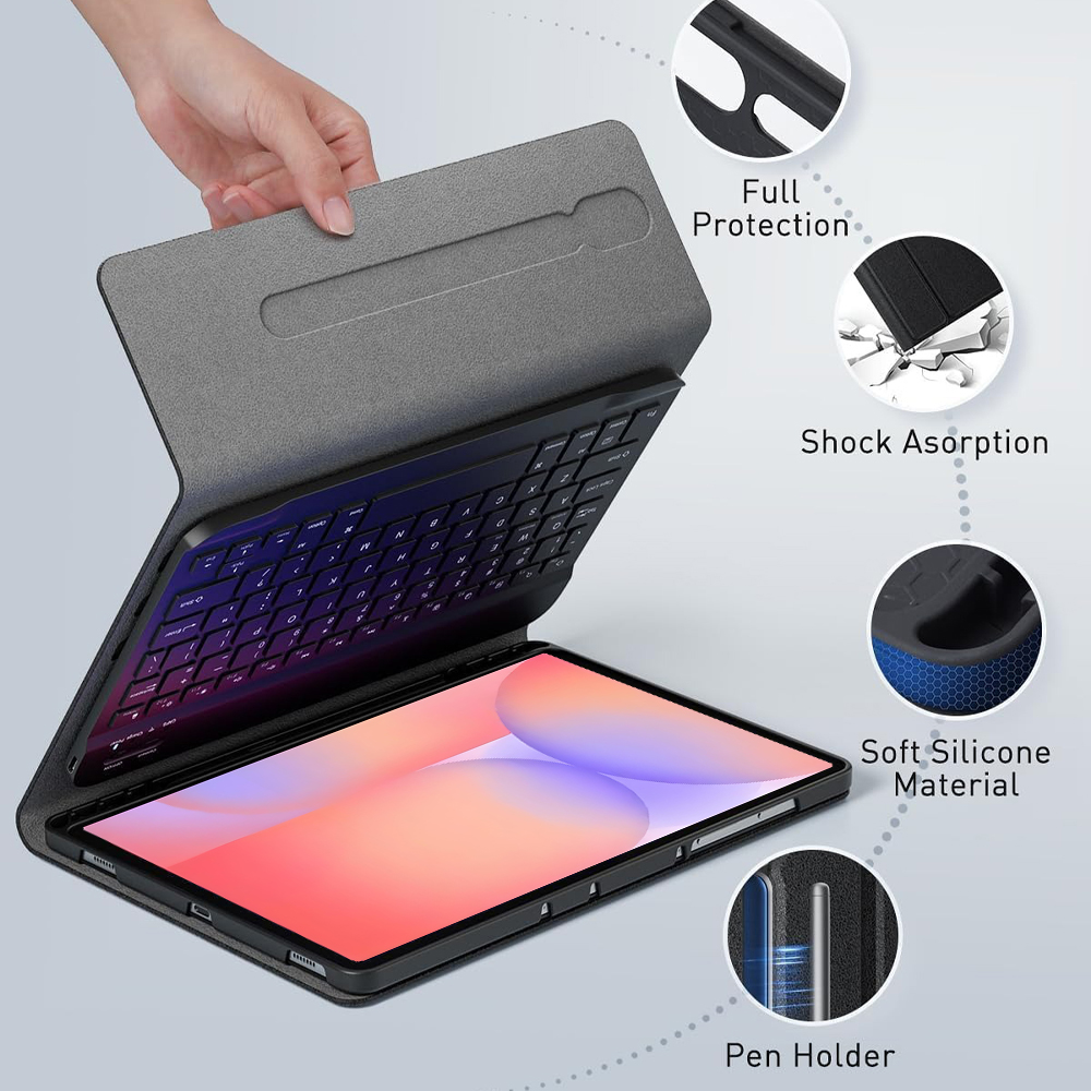 Case for Samsung Galaxy Tab S1 - Samsung Tablet Keyboard Accessories recensione e prezzo