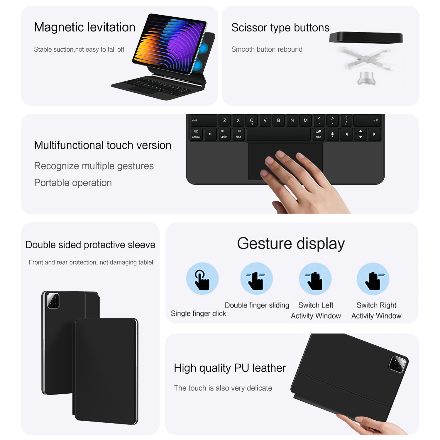 Magic Keyboard For Xiaomi Pad  - Tablet Keyboard Case recensione e prezzo