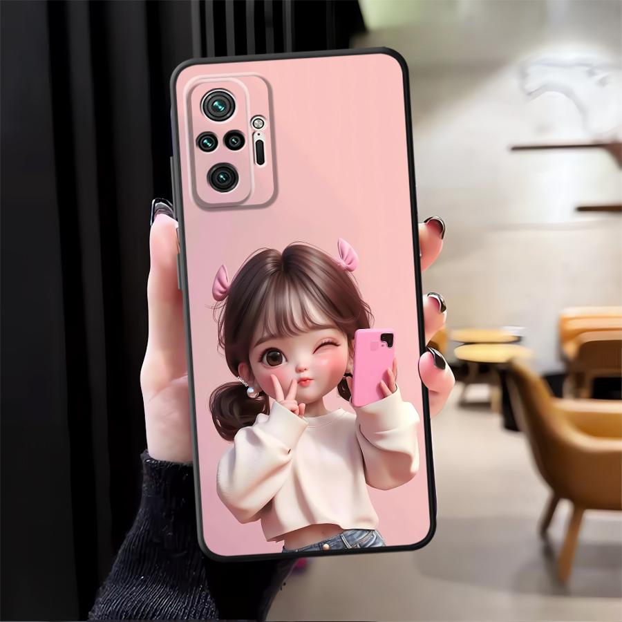 Cartoon Girl Pattern Funda Pho - Tablet And Accessories Case recensione e prezzo