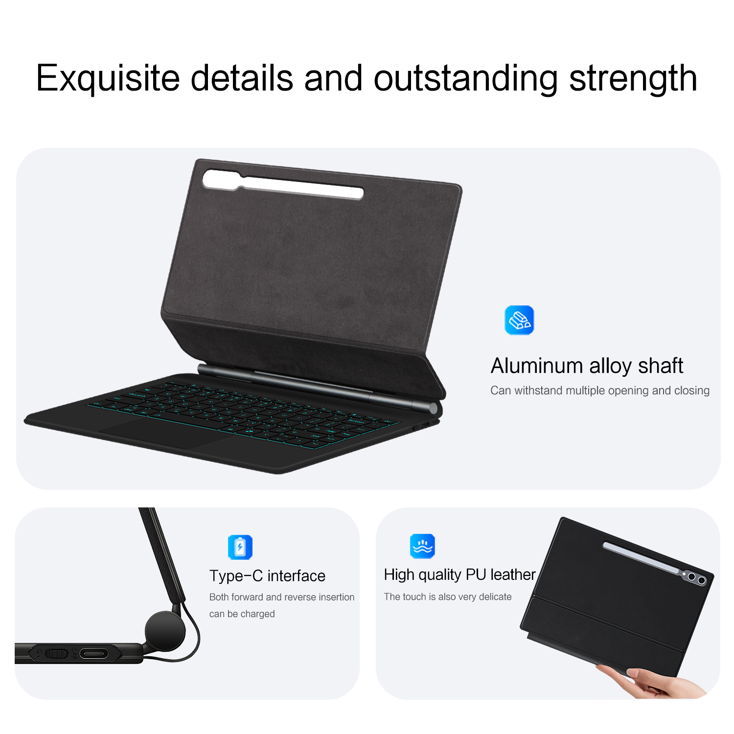 Magic Keyboard For Samsung Gal - Tablet Keyboard Case recensione e prezzo