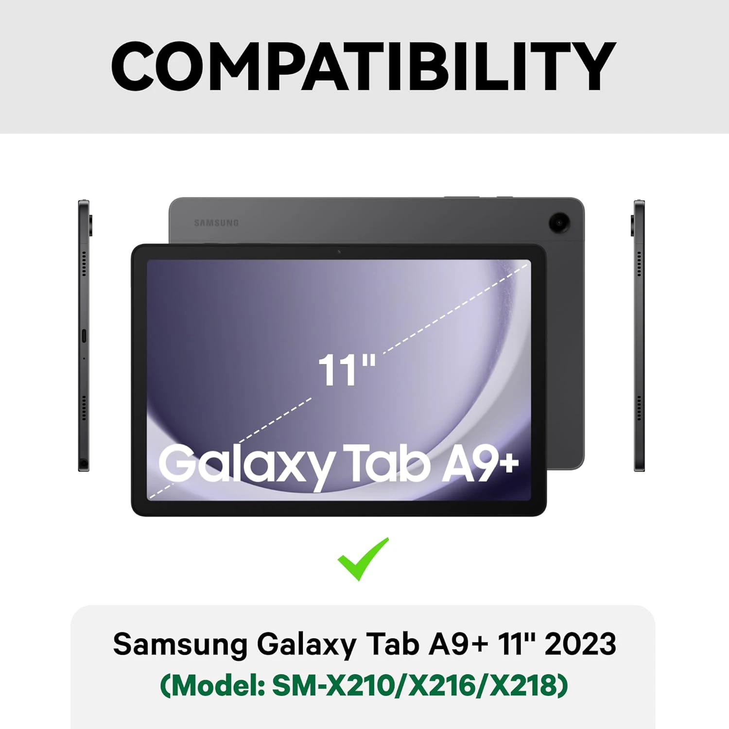 Case for Samsung Galaxy Tab A9 - Samsung Tablet Keyboard Accessories recensione e prezzo