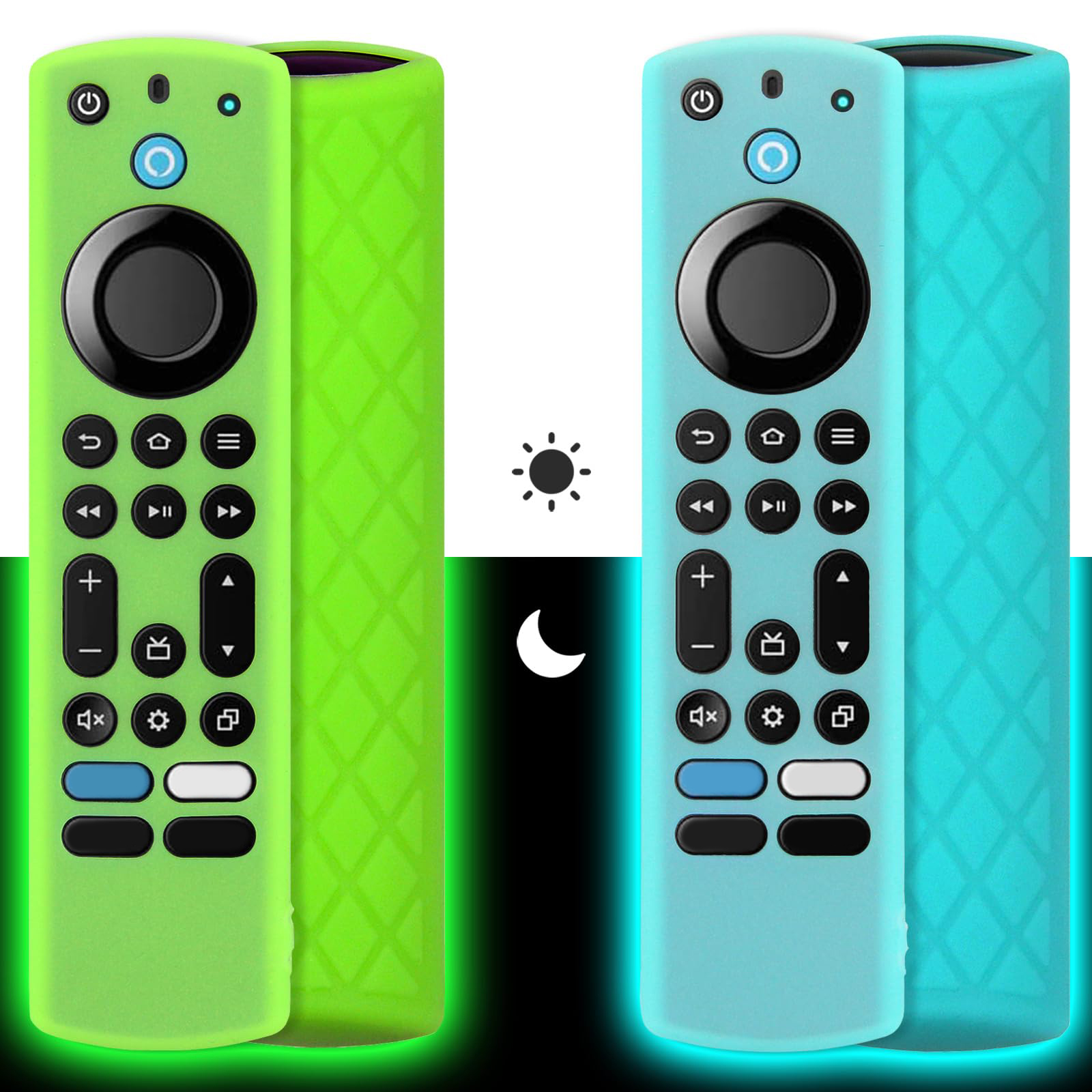 2Pcs Glow in The Dark Silicone - Fire Tablet Accessories recensione e prezzo
