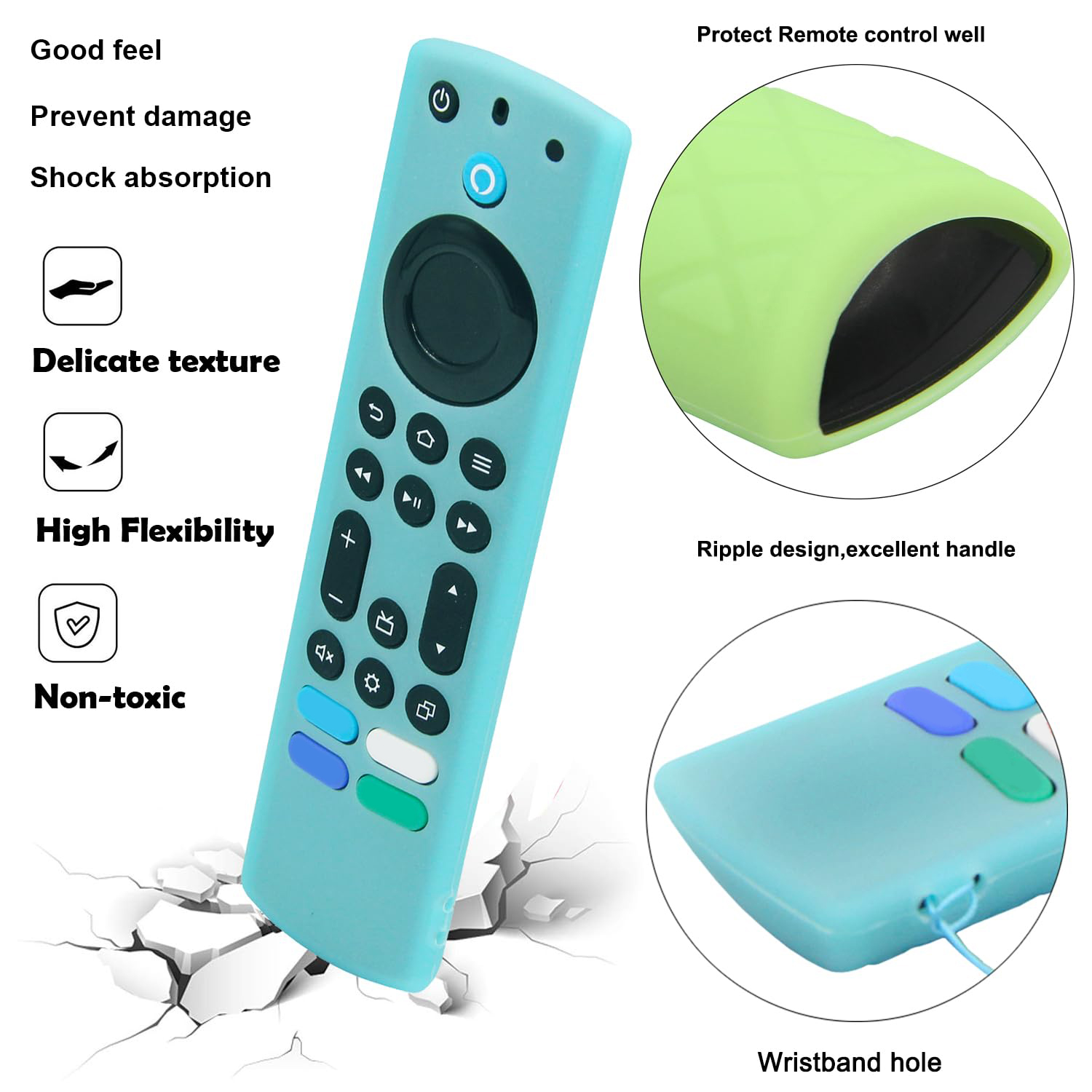2Pcs Glow in The Dark Silicone - Fire Tablet Accessories recensione e prezzo