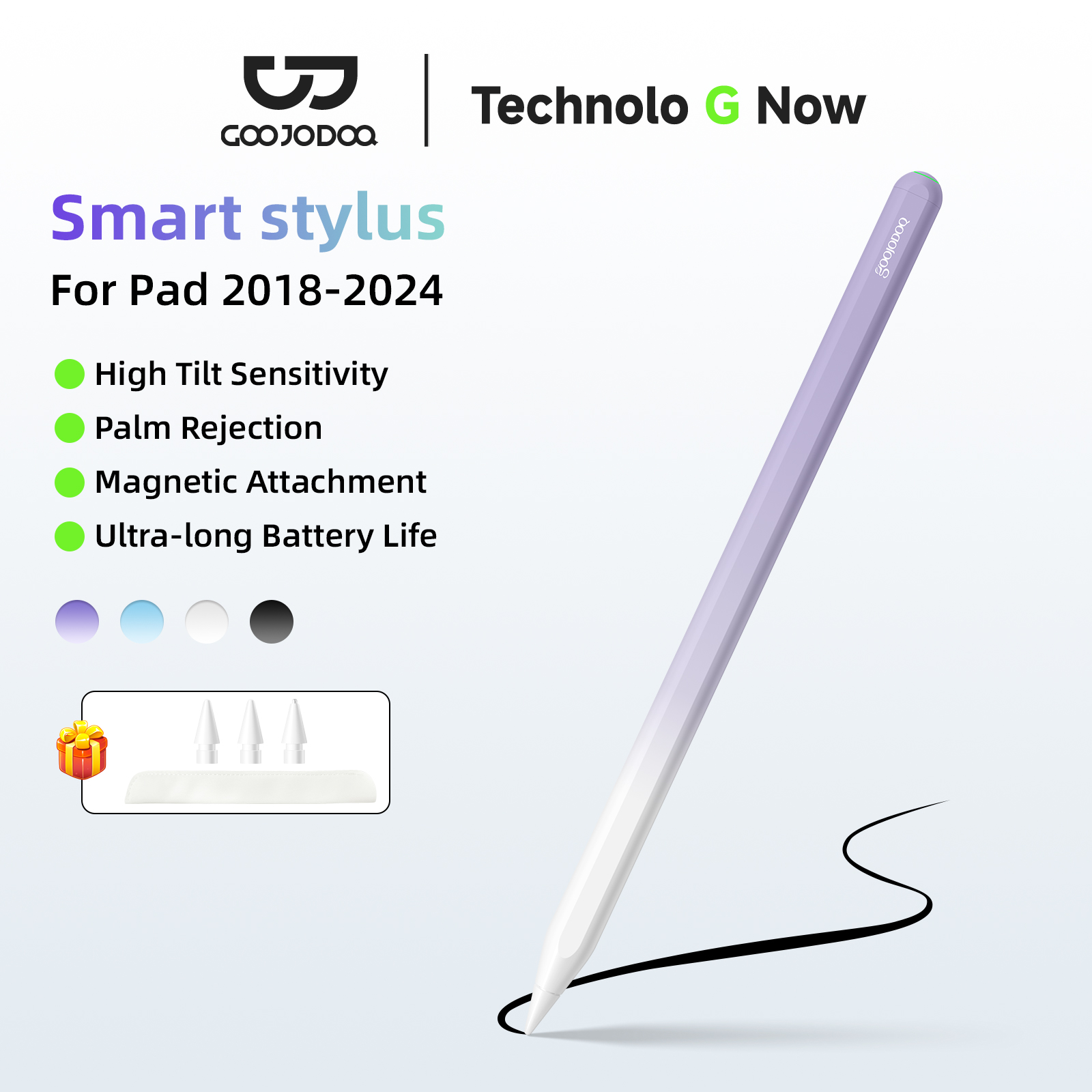 GOOJODOQ GD13 Pencil Stylus Pe - Tablet Accessories For Kids recensione e prezzo