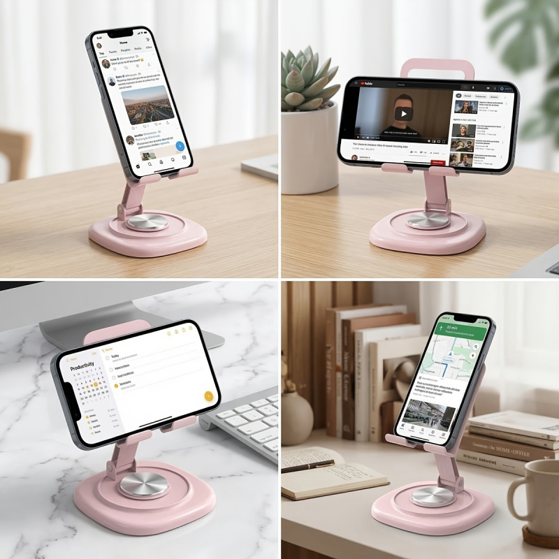 Macaron Desktop Metal Rotating - Tablet Stand Accessories recensione e prezzo