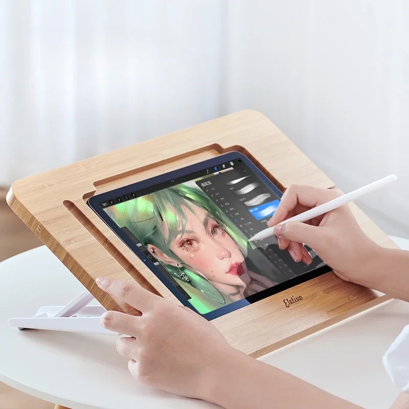 Painting Bracket Wooden Deskto - Tablet Drawing Accessories recensione e prezzo
