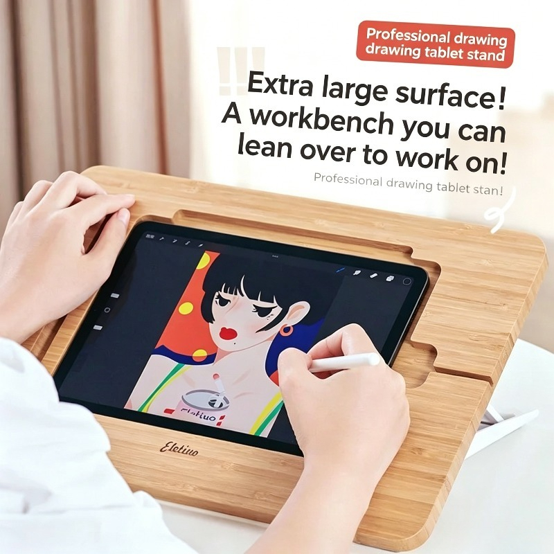 Painting Bracket Wooden Deskto - Tablet Drawing Accessories recensione e prezzo