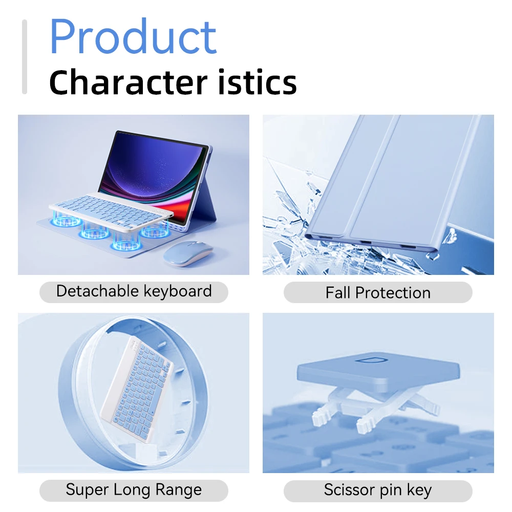 For samsung tablet Keyboard Ca - Samsung Tablet Keyboard Accessories recensione e prezzo