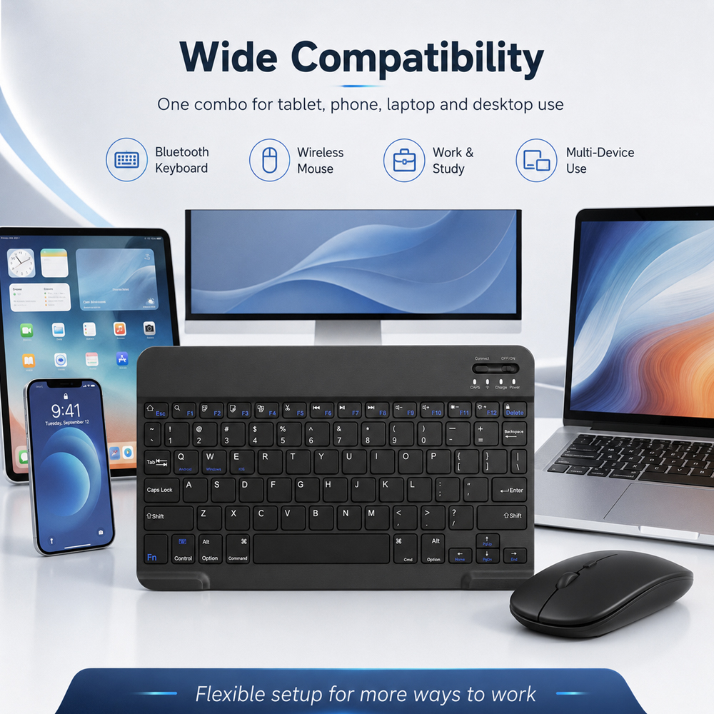 Bluetooth Wireless Keyboard Fo - Useful Tablet Accessories recensione e prezzo