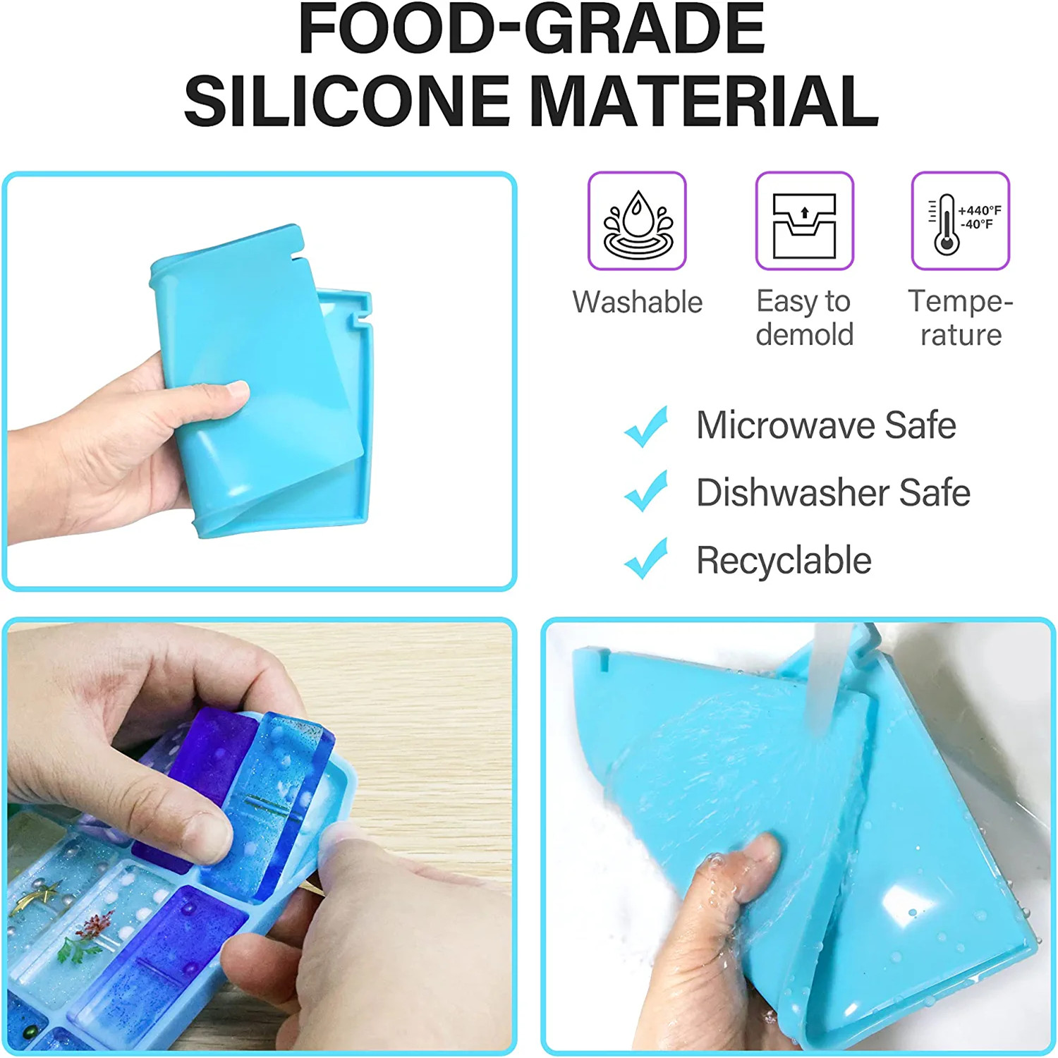 Domino Molds Silicone Epoxy Re - Tablet Accessories Kit recensione e prezzo