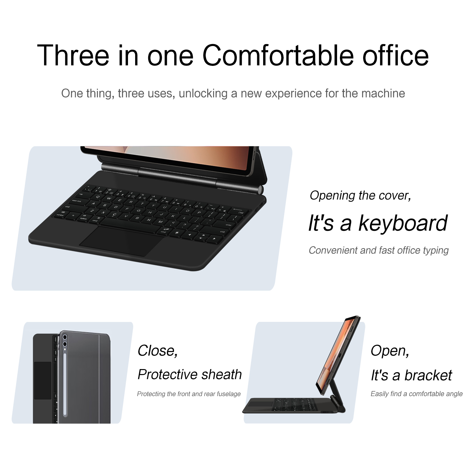Magic Keyboard Folio For Samsu - Tablet Keyboard Case recensione e prezzo
