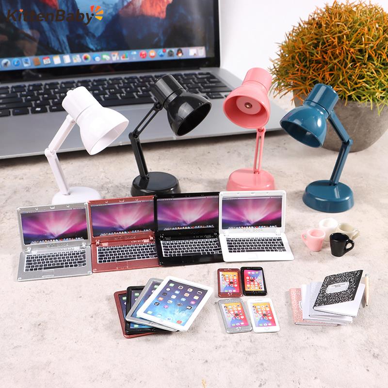 6/7Pcs/Set 1:12 Dollhouse Mini - Tablet Accessories For Kids recensione e prezzo