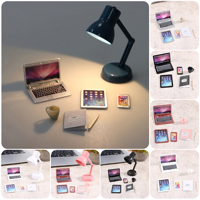 6/7Pcs/Set 1:12 Dollhouse Mini - Tablet Accessories For Kids recensione e prezzo